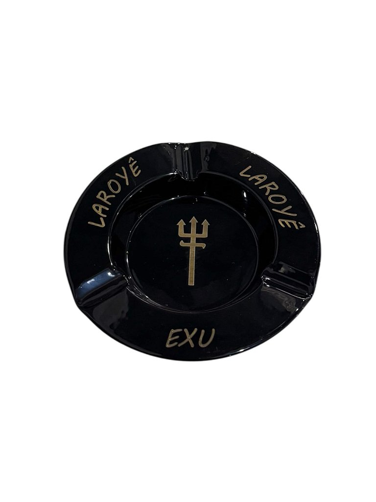 CINZEIRO GRAVADO - EXU - PRETO